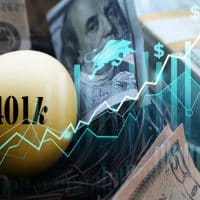 BusinessAndFinanceConceptOf401kInvestmentsGrowingInEquity