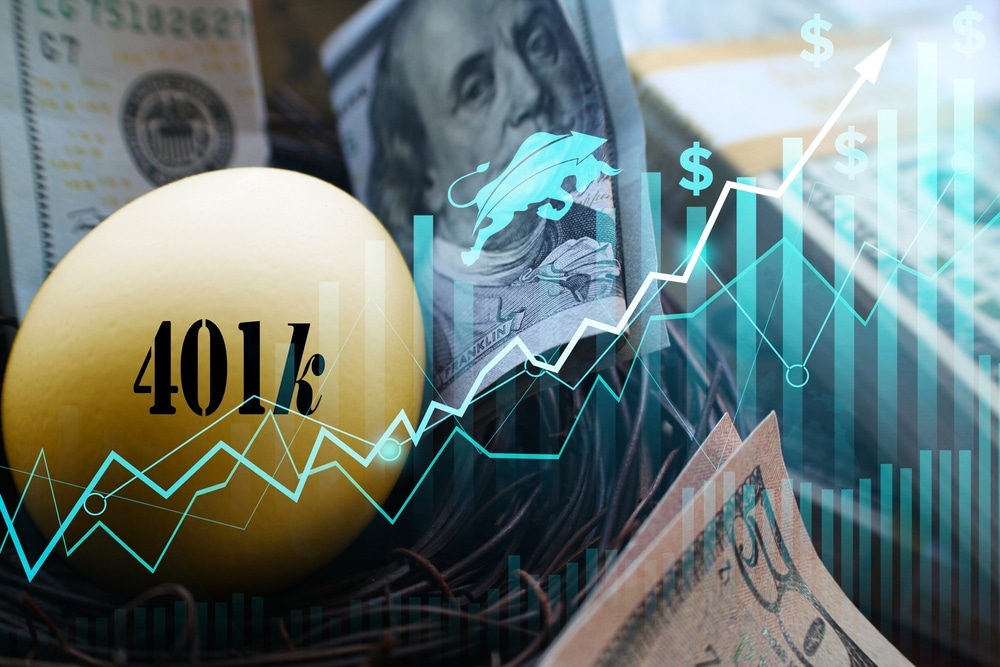 BusinessAndFinanceConceptOf401kInvestmentsGrowingInEquity BusinessAndFinanceConceptOf401kInvestmentsGrowingInEquity