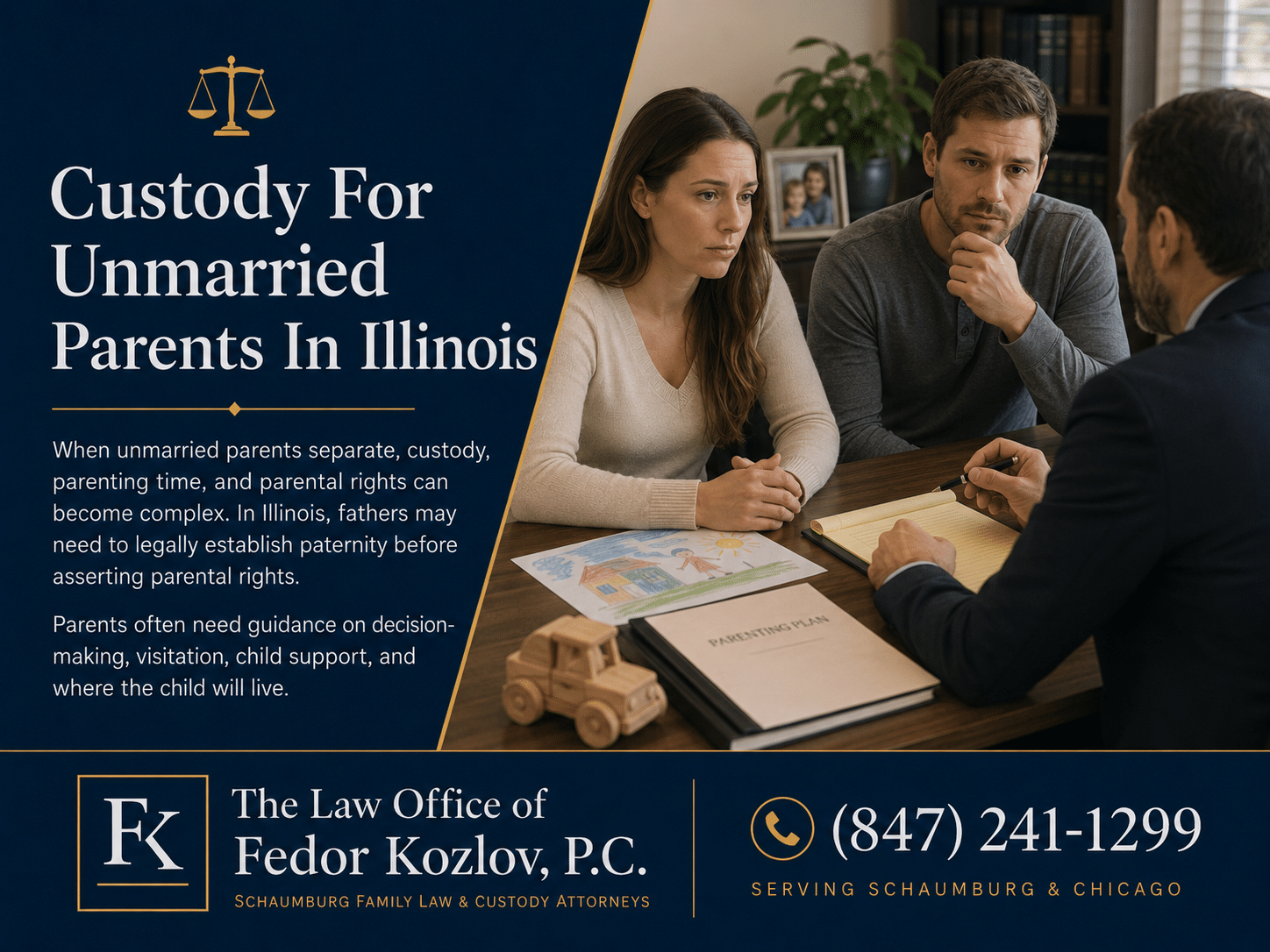 Custody For Unmarried Parents In Illinois