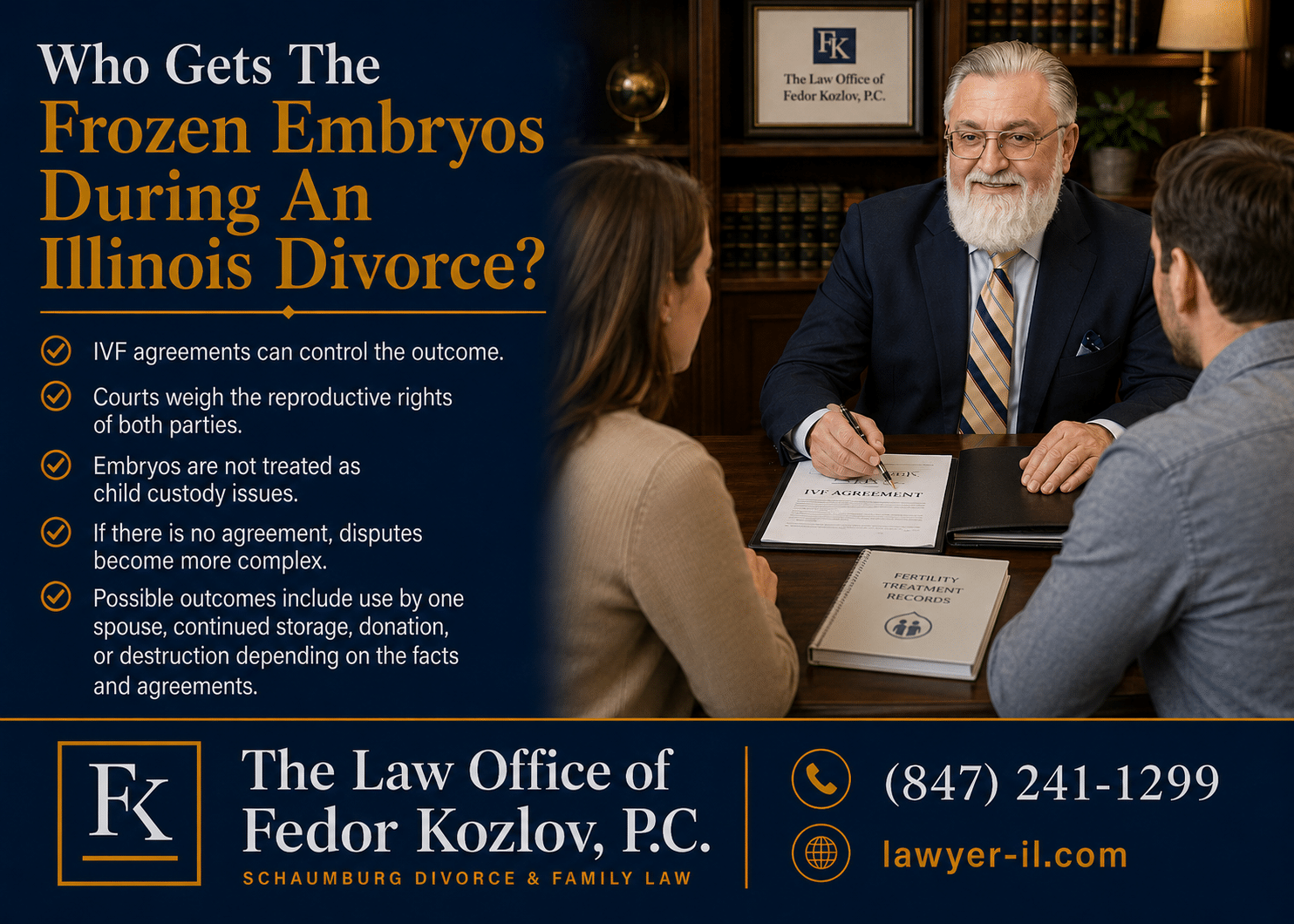 Who Gets The Frozen Embryos During An Illinois Divorce Who Gets The Frozen Embryos During An Illinois Divorce
