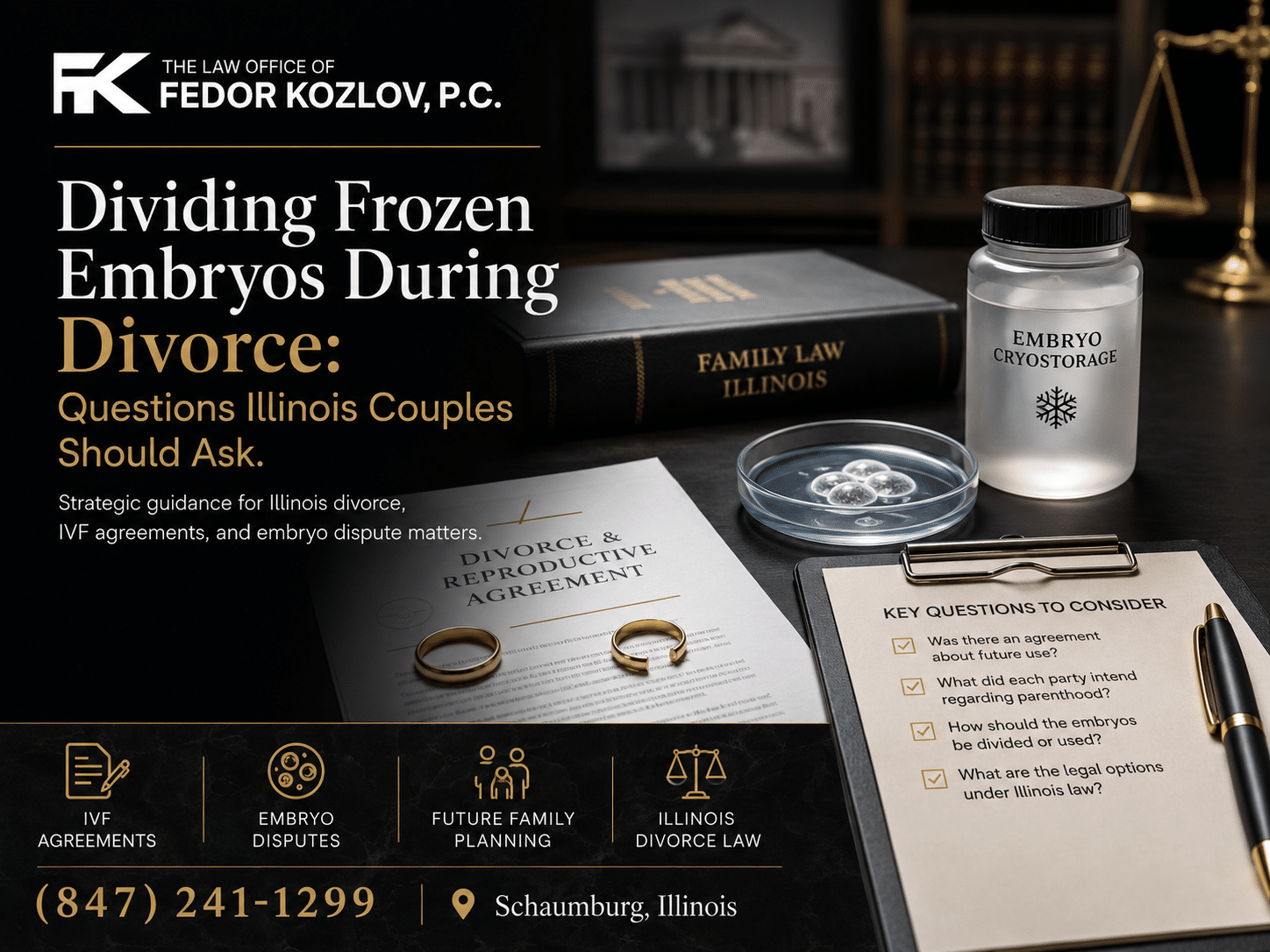 Dividing Frozen Embryos During Divorce Dividing Frozen Embryos During Divorce