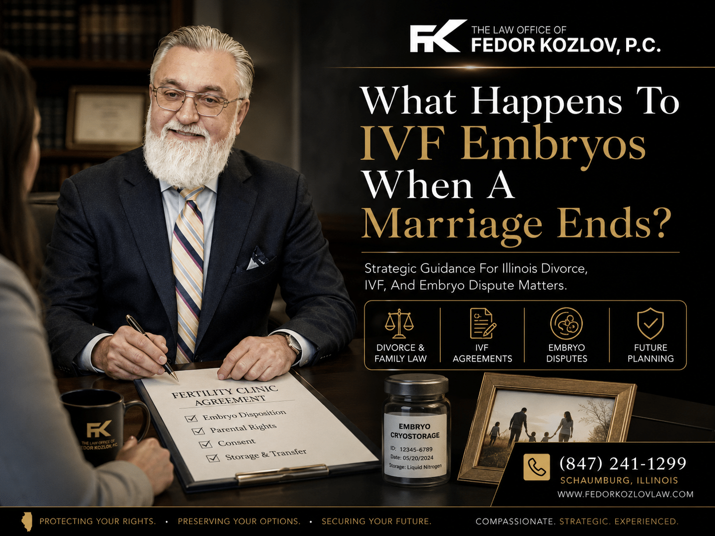 What Happens To IVF Embryos When A Marriage Ends