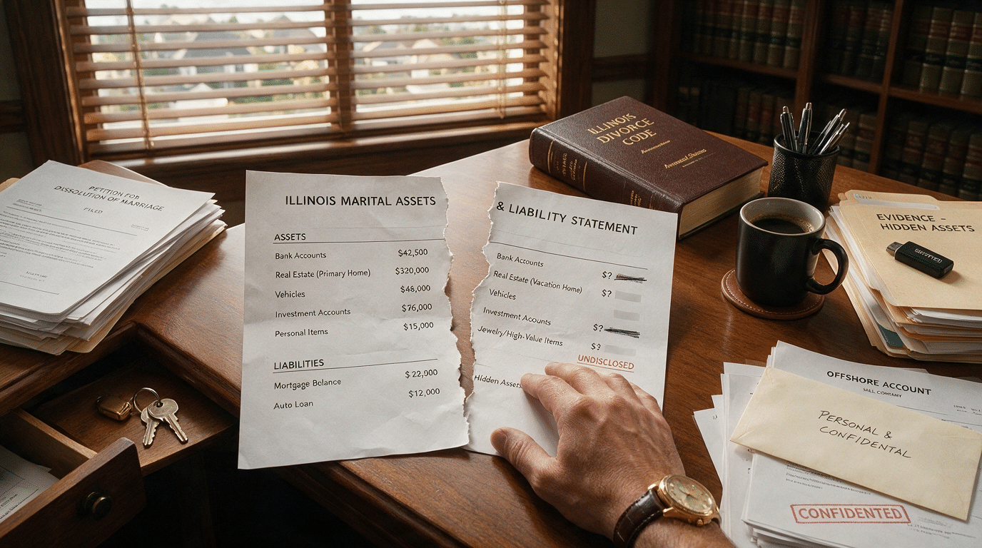 Can My Spouse Hide Assets During An Illinois Divorce