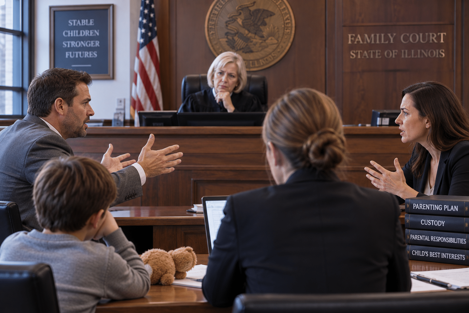 How Illinois Courts Handle High-Conflict Parenting Disputes How Illinois Courts Handle High-Conflict Parenting Disputes